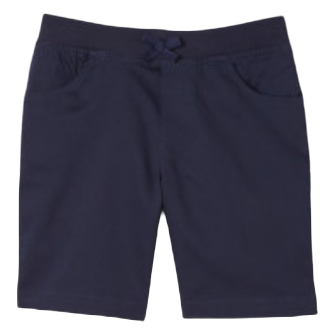 St. Anne Catholic School  - Girls Stretch Pull-On Tie Front Shorts