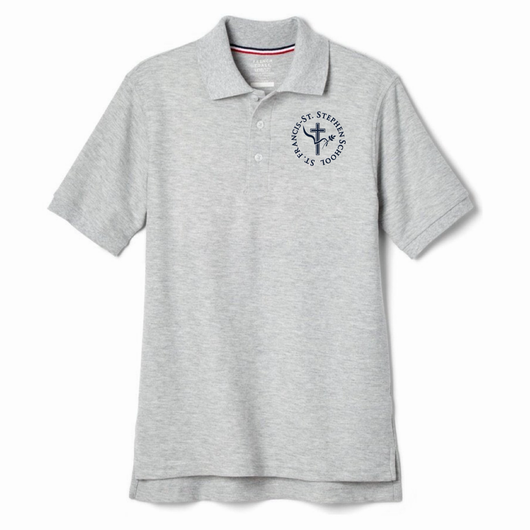 St .Francis-St. Stephen - Co-Ed Youth / Adult Short Sleeve Pique Polo