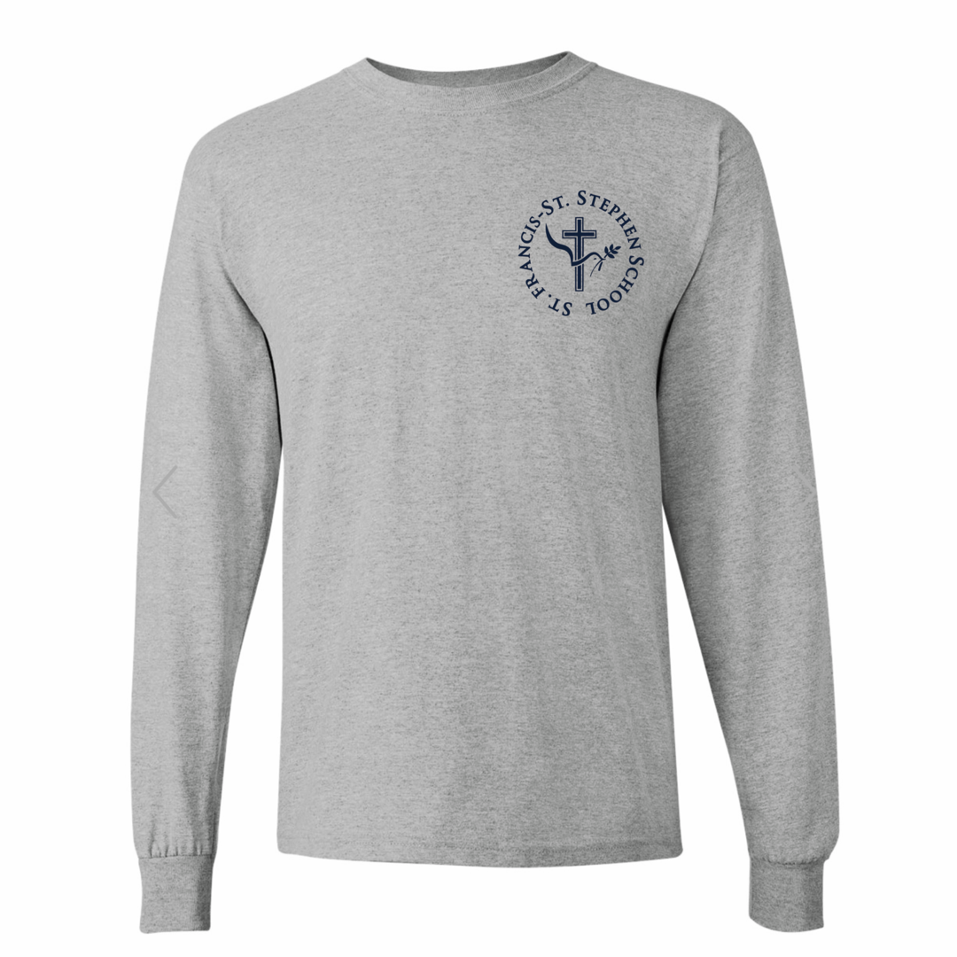 St. Francis-St. Stephen - Co-Ed Long Sleeve Gym T-Shirt