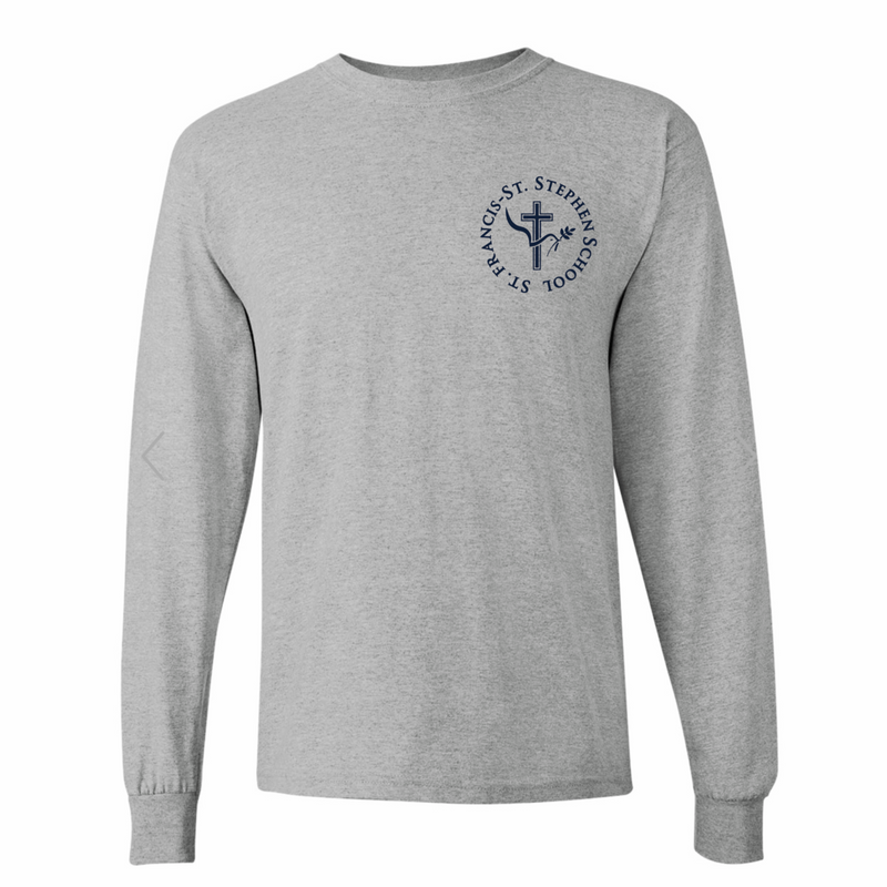 St. Francis-St. Stephen - Co-Ed Long Sleeve Gym T-Shirt