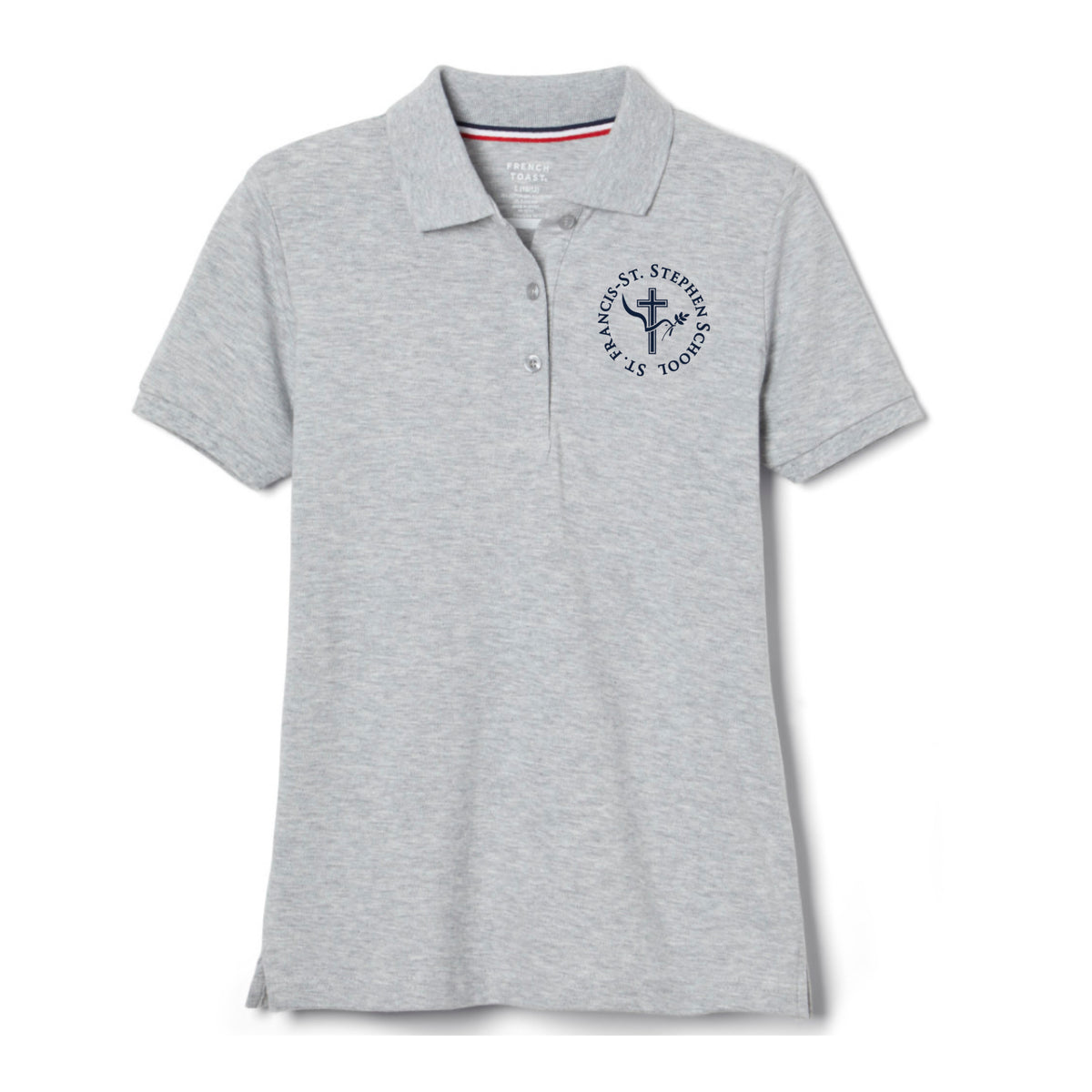St. Francis  - Girl's / Young Women's Short Sleeve Stretch Pique Polos