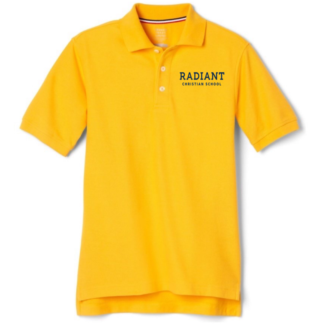 Radiant Christian School - Co-Ed Adult Short Sleeve Pique Polo