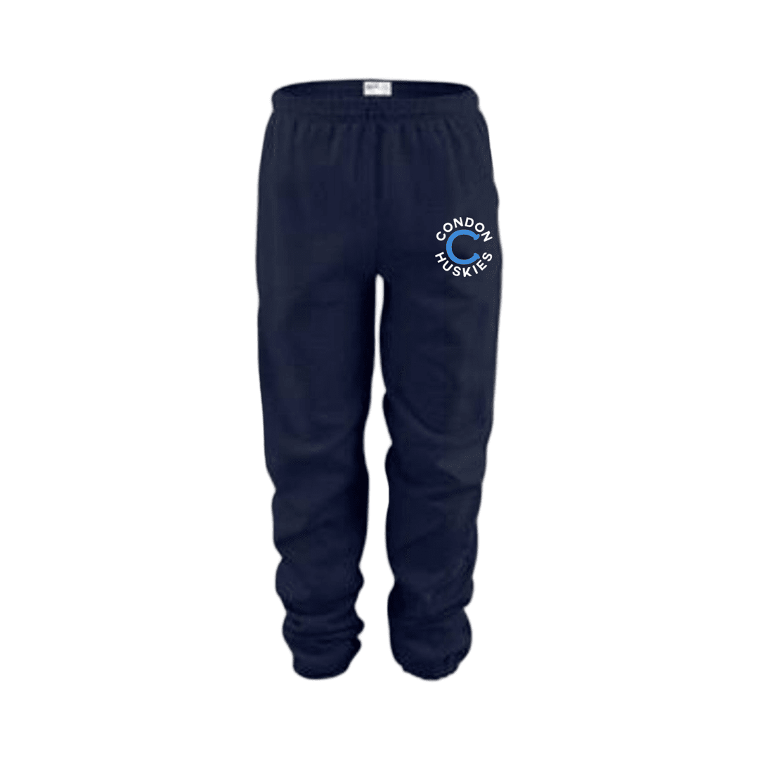 Condon K-8 - Navy Fleece Sweatpants - Kids / Adults