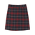 French Toast - Girl's Plaid Pleated 2-Tab Scooter - Navy / Red