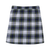 French Toast - Girl's Plus Size Plaid Pleated 2-Tab Scooter  - Navy / White
