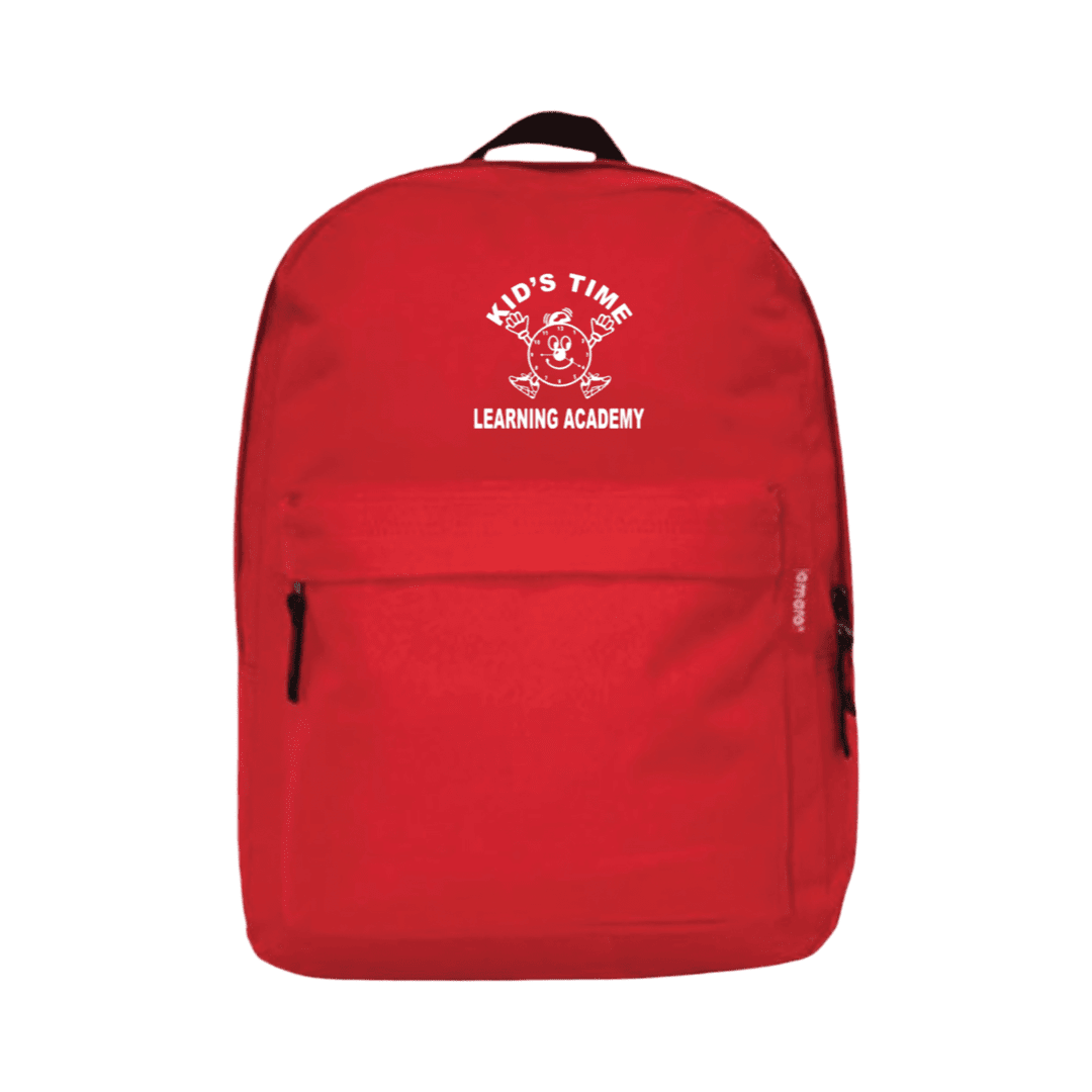 Kid&#39;s Time Learning Academy - Amaro Small Classic Red Backpack