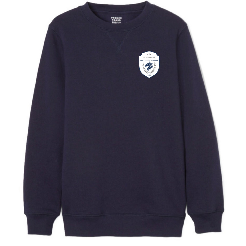 Landmark Baptist Academy Co-Ed Youth / Adult Fleece Crewneck Sweatshirt