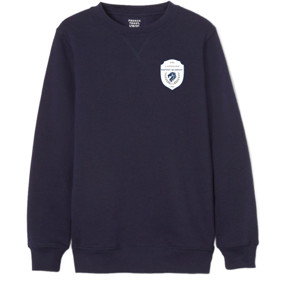 Landmark Baptist Academy Co-Ed Youth / Adult Fleece Crewneck Sweatshirt