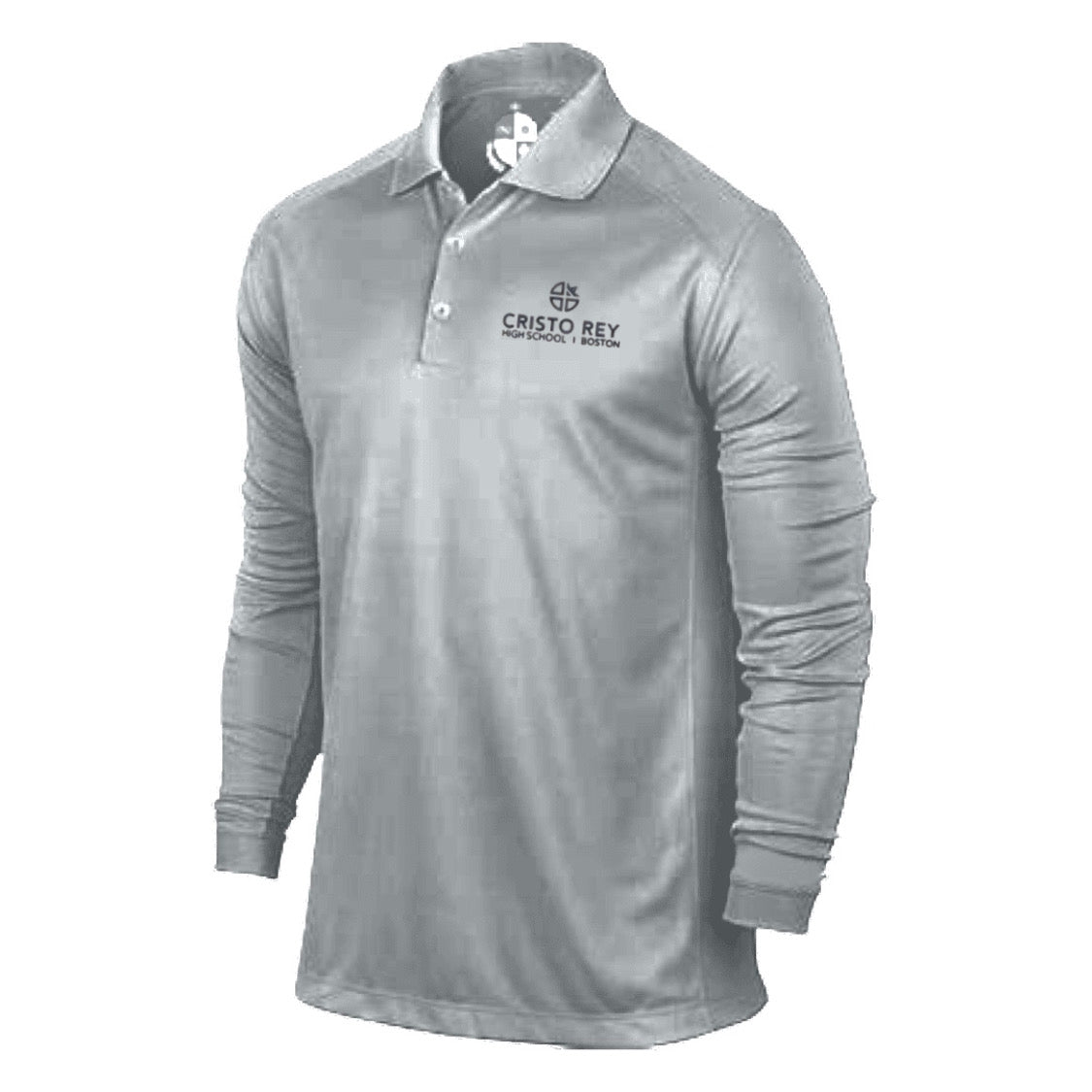 Cristo Rey HS - Long Sleeve Performance Polo - Kids