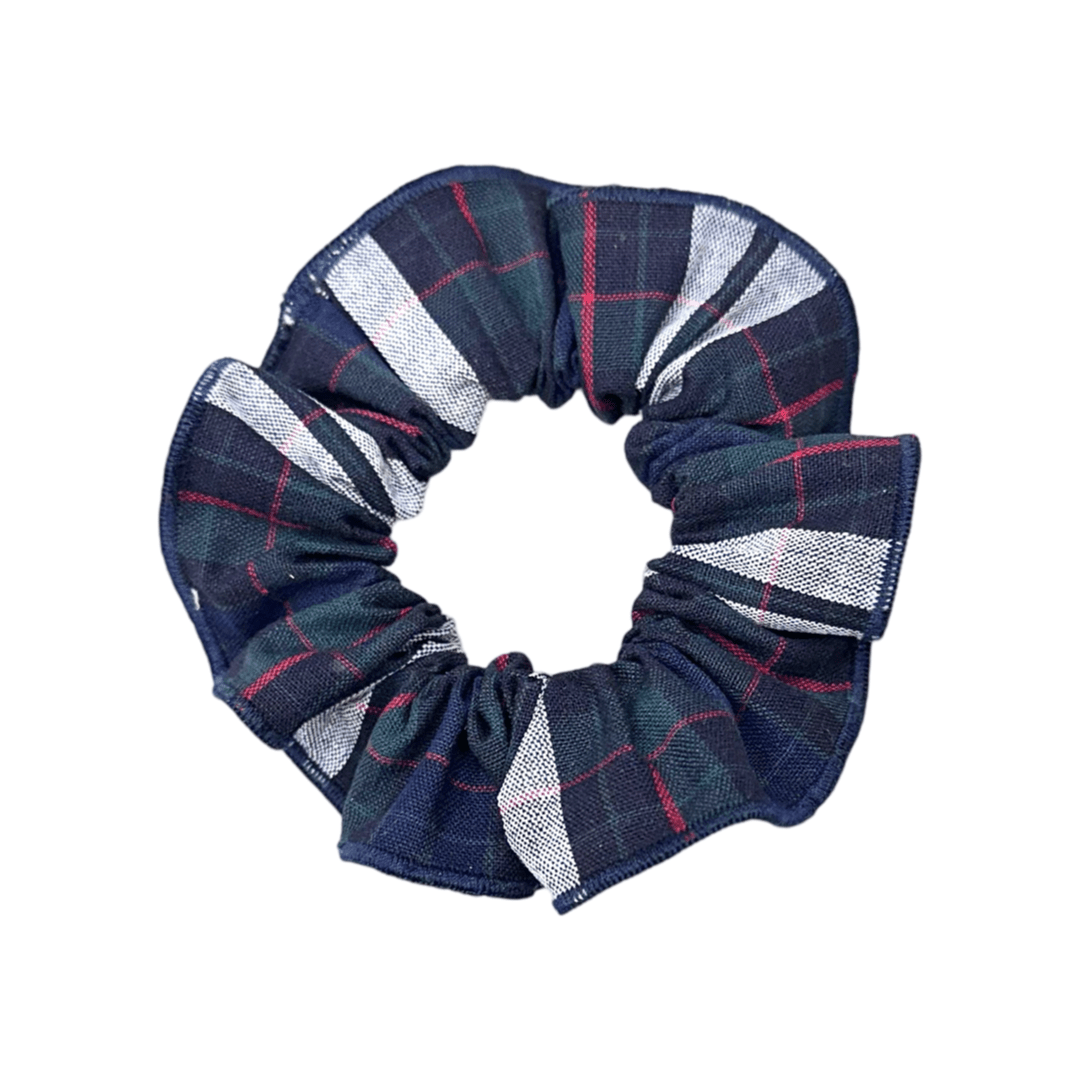 Scrunchie with Merrowed Edge - Plaid P60