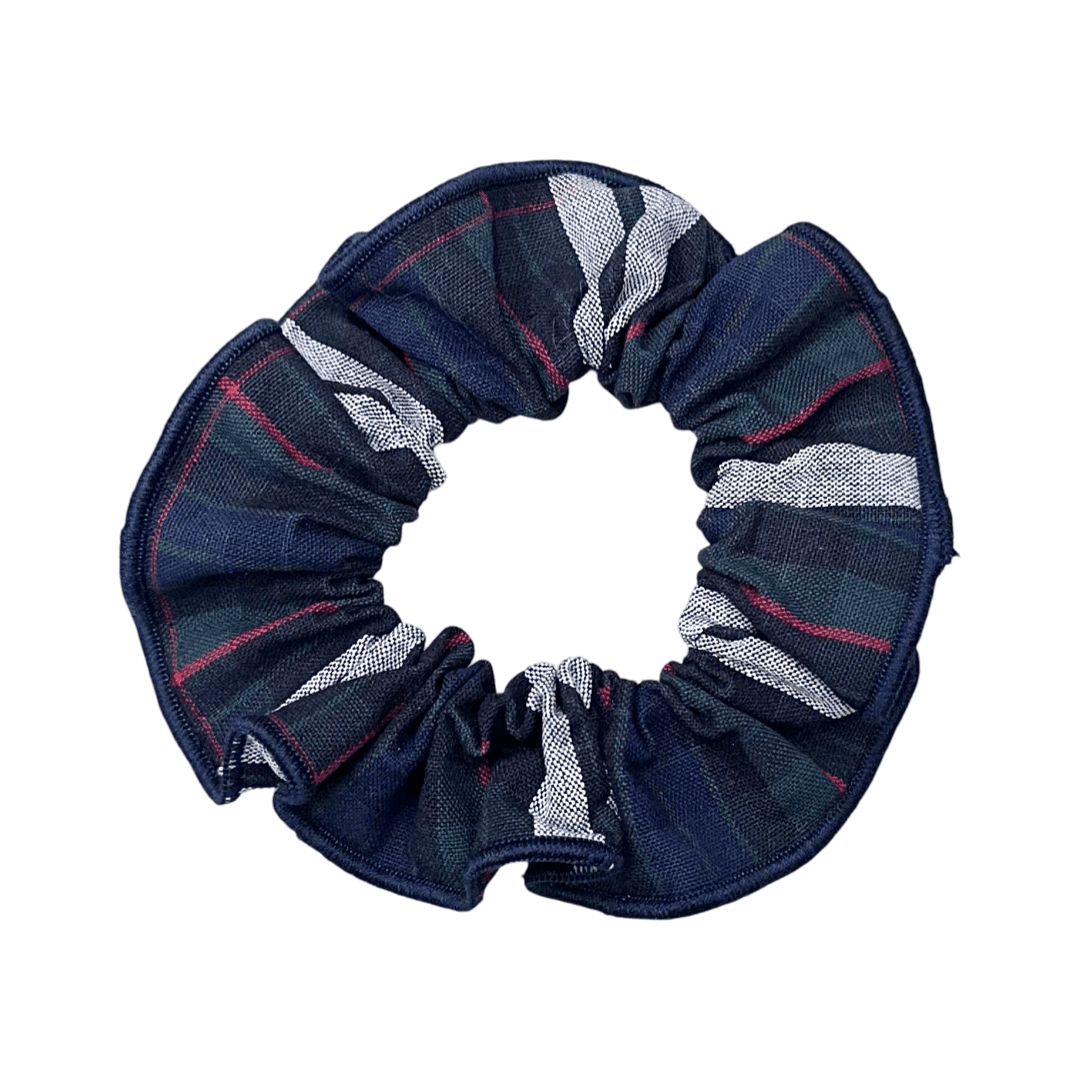 Scrunchie with Merrowed Edge - Plaid P60