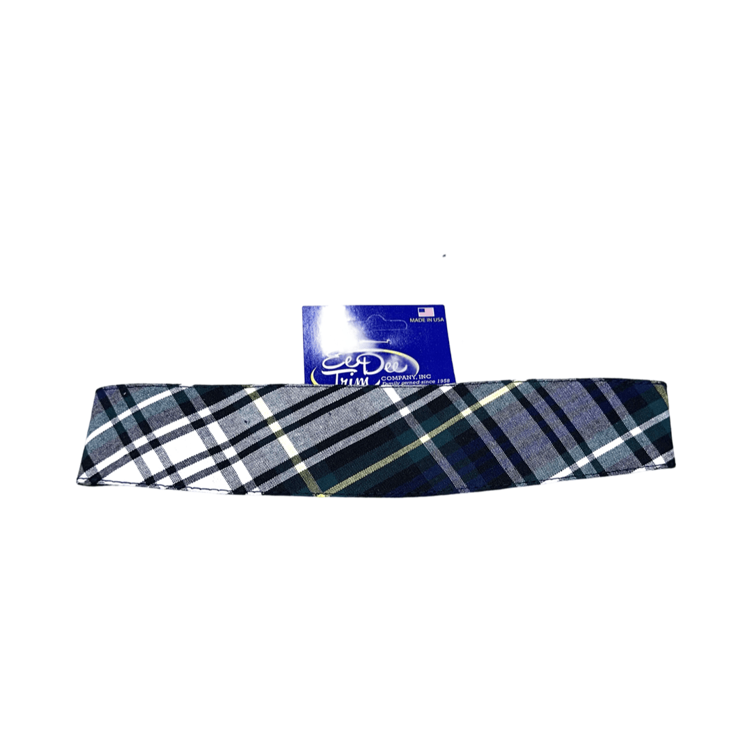 Elastic Headband - Plaid P35
