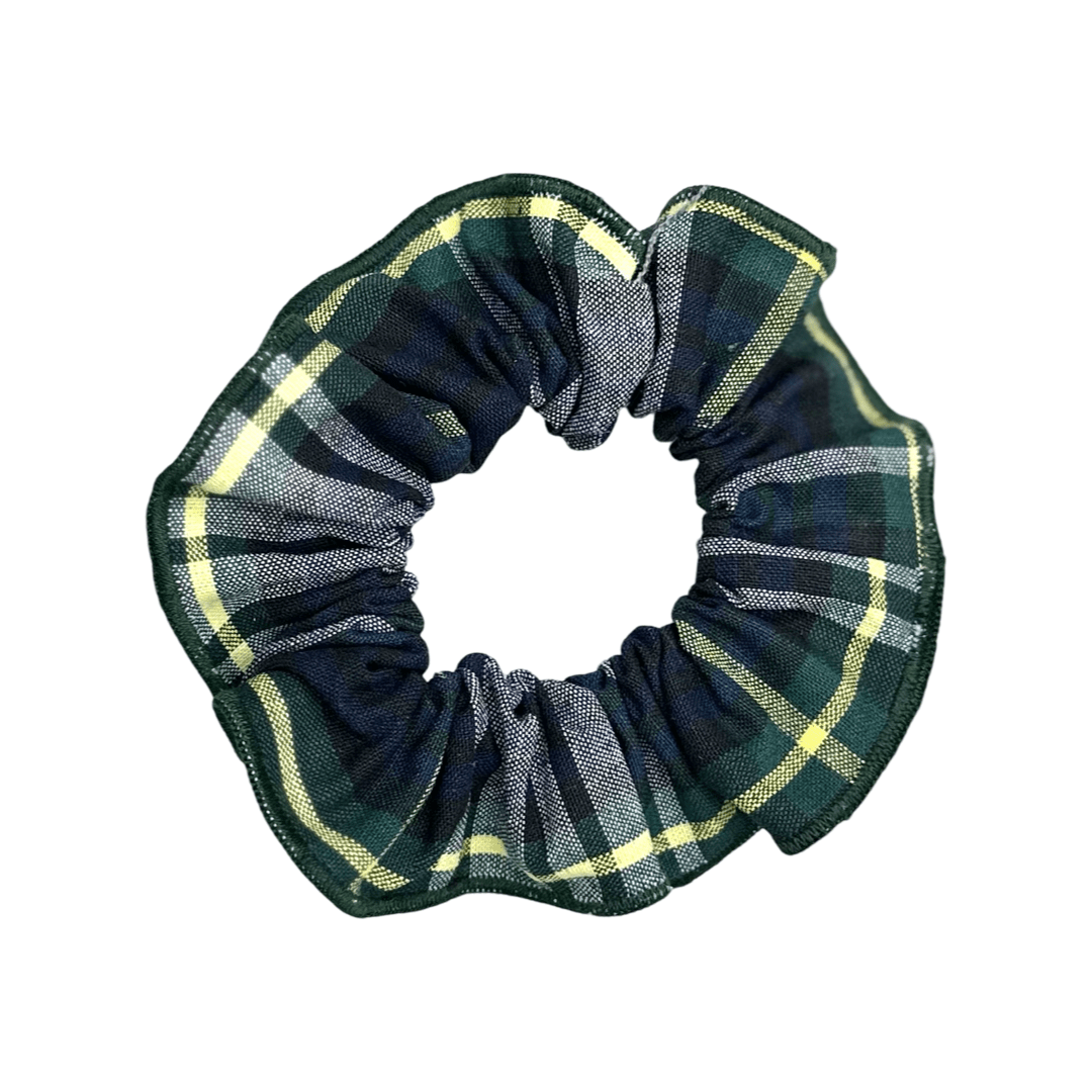 Scrunchie with Merrowed Edge - Plaid P35