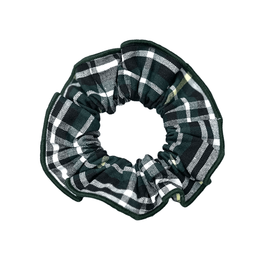 Scrunchie with Merrowed Edge - Plaid P35