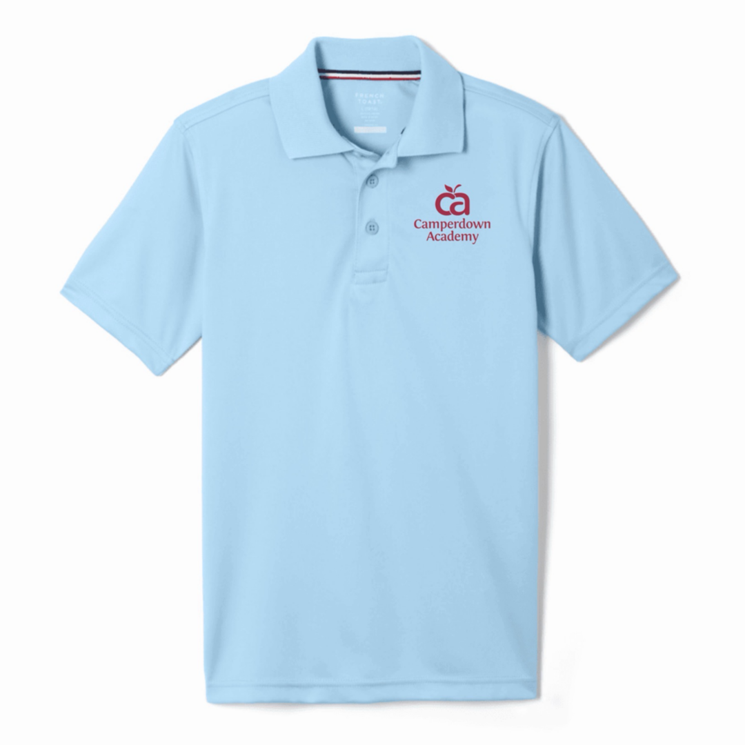 Camperdown Academy - Youth / Adult Co-Ed Short Sleeve Moisture Wicking Polo