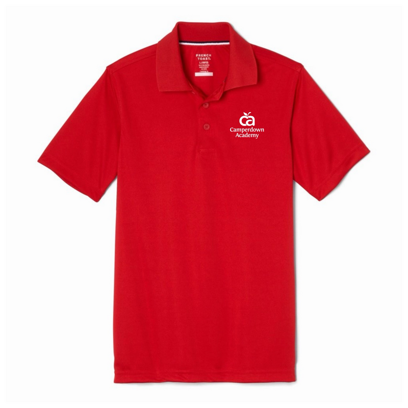 Camperdown Academy - Youth / Adult Co-Ed Short Sleeve Moisture Wicking Polo