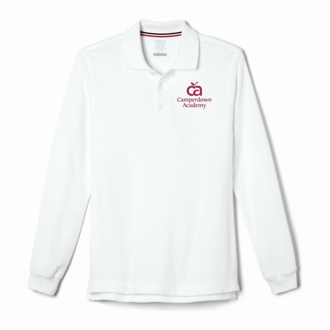 Camperdown Academy - Youth / Adult Co-Ed Long Sleeve Pique Polos