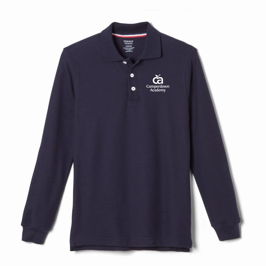 Camperdown Academy - Youth / Adult Co-Ed Long Sleeve Pique Polos