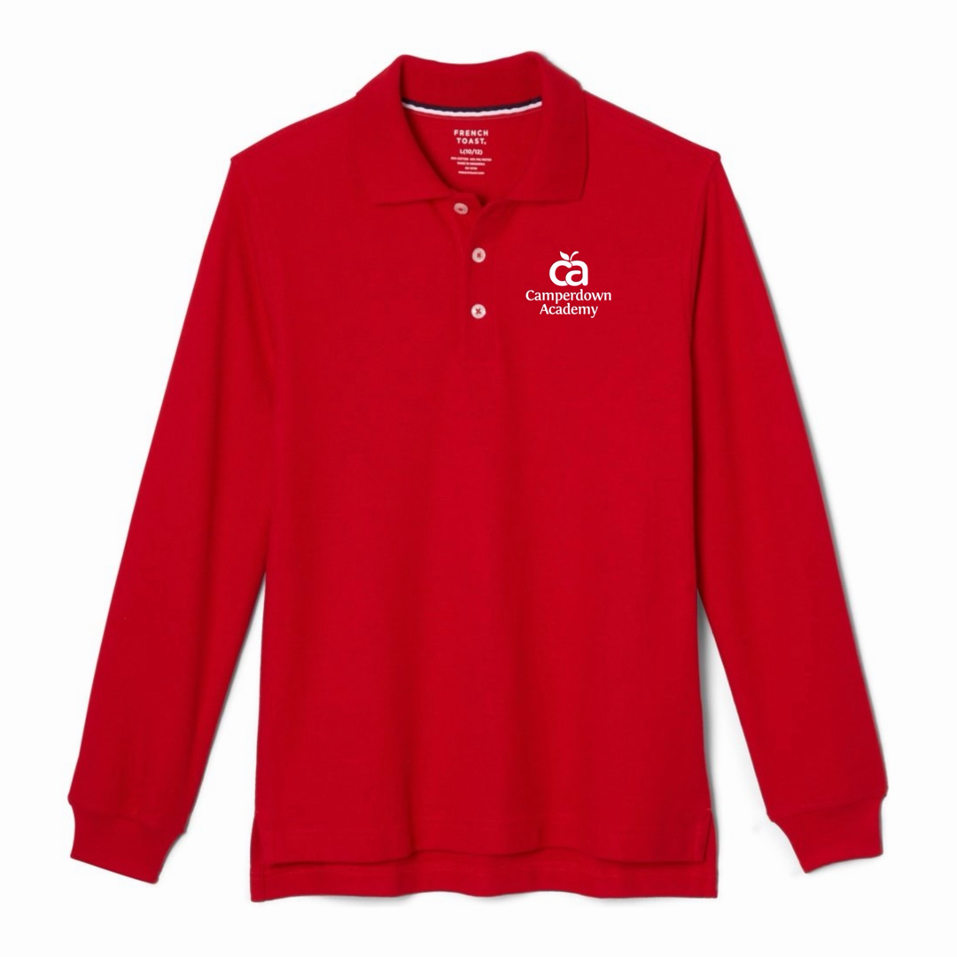 Camperdown Academy - Youth / Adult Co-Ed Long Sleeve Pique Polos