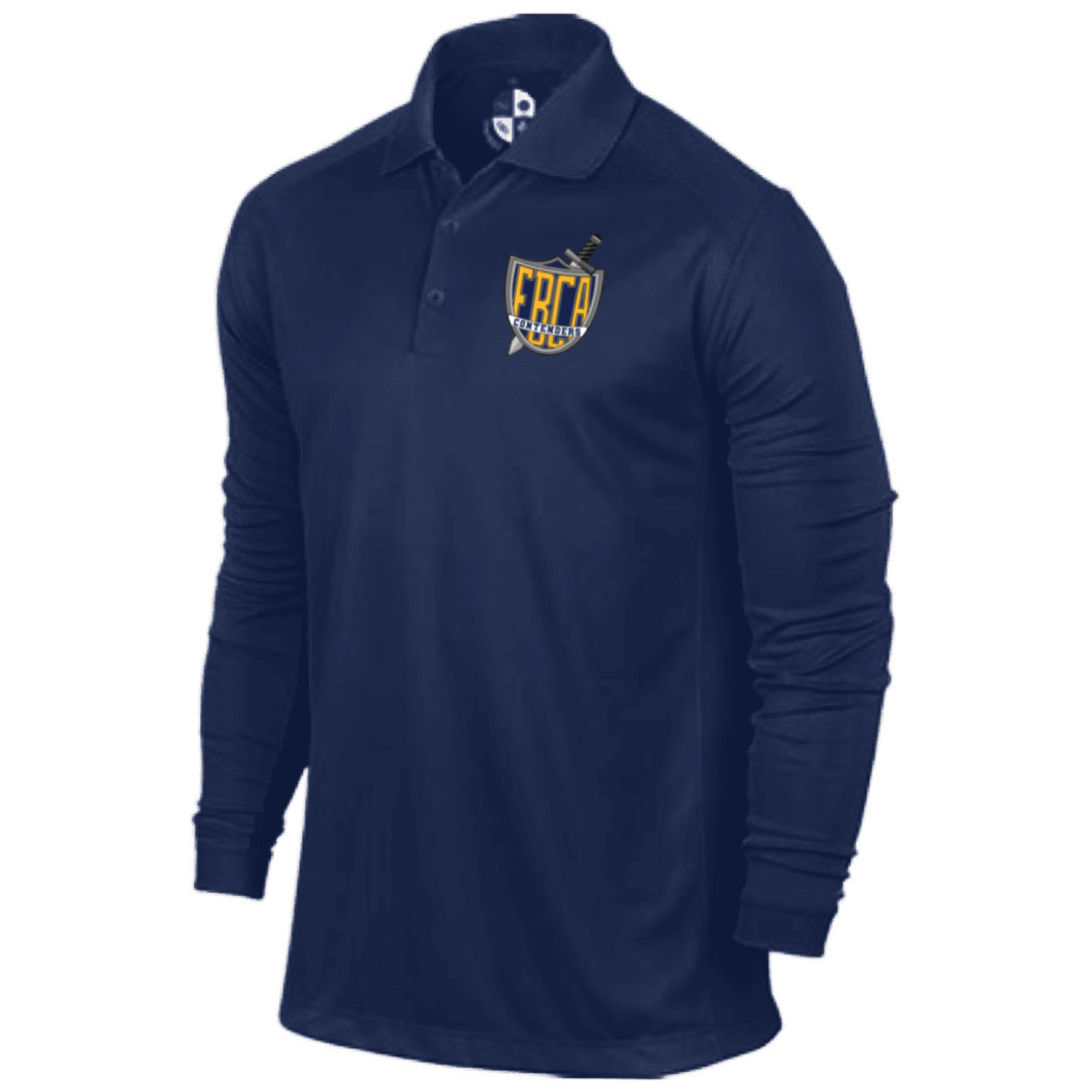 Faith Baptist -  Co-Ed Youth / Adults Long Sleeve Performance Polo