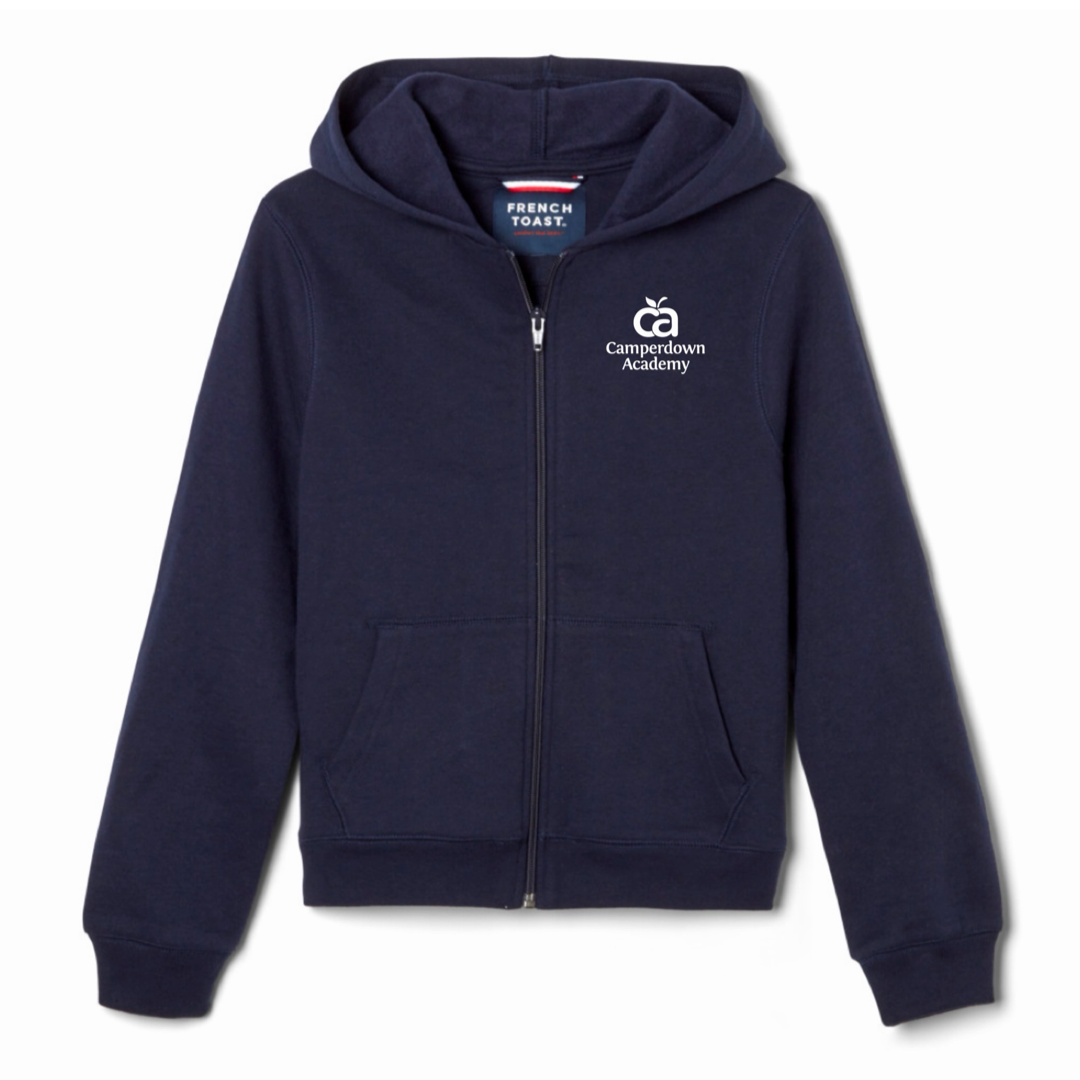 Camperdown Academy - Co-Ed Full Zip Hooded Sweatshirt - Youth / Adult