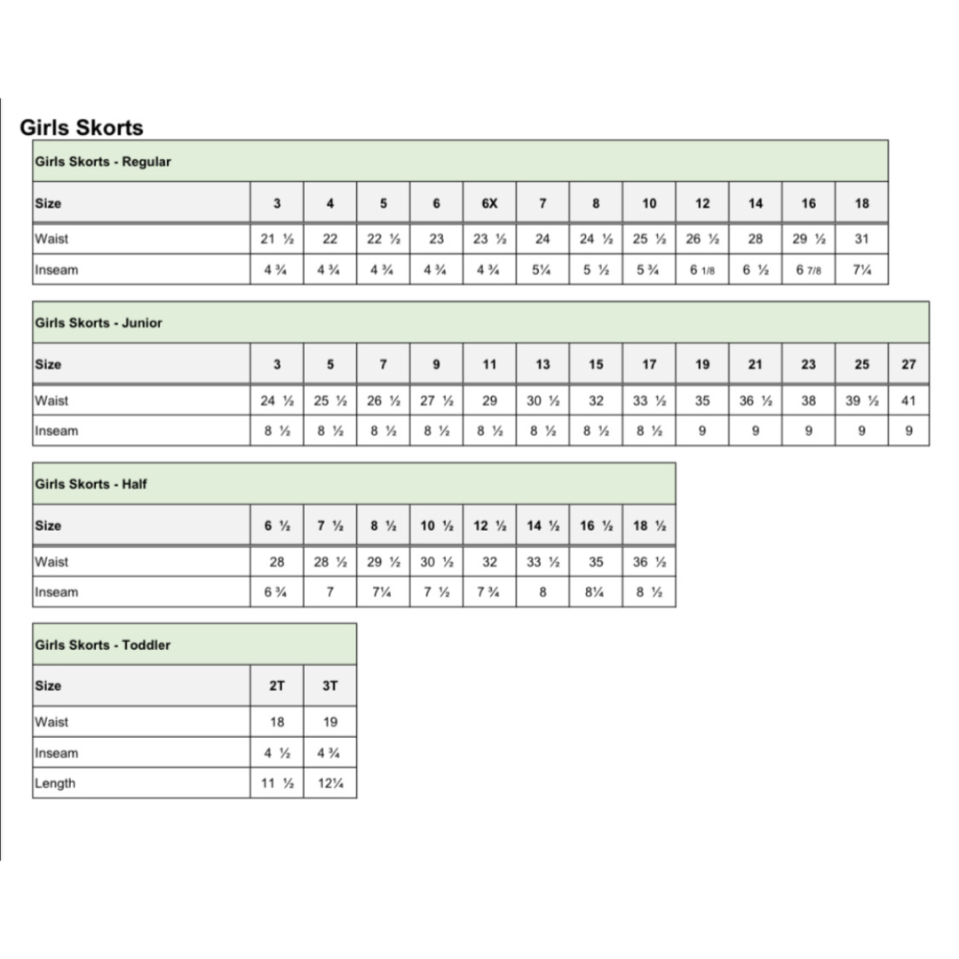 A+ Girl's UD Skort (Scooter) - Plaid 49