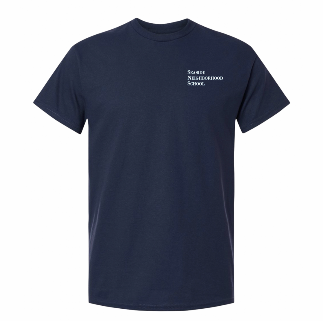 Seaside Neighborhood School - Youth / Adult Co-Ed Short Sleeve Gym T-Shirt