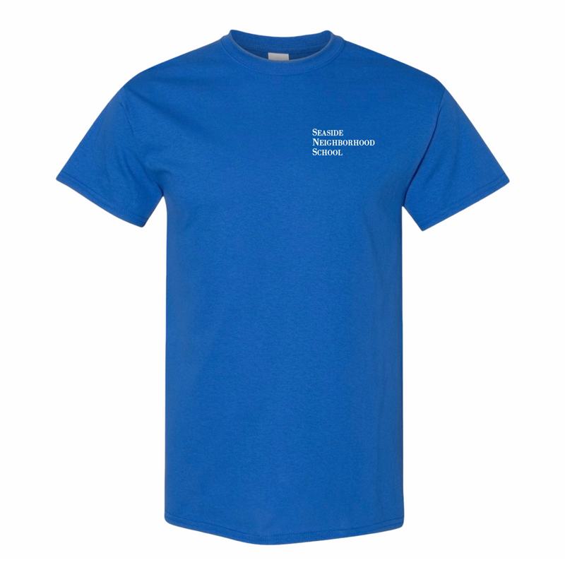 Seaside Neighborhood School - Youth / Adult Co-Ed Short Sleeve Gym T-Shirt