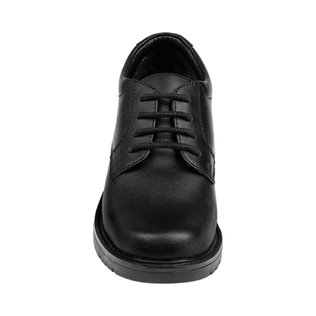 Boy's / Young Men's Black Scholar Shoe - Sizes 7.5 - 13 Black / 12 Boy's / Young Men's Black Scholar Shoe - Sizes 7.5 - 13 Black / 12