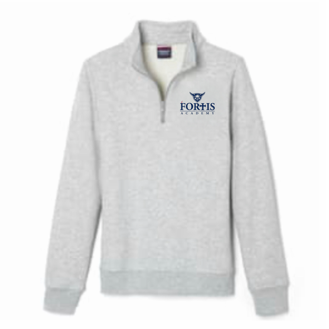 Fortis Academy - Youth / Adult Co-Ed Quarter Zip Fleece Sweatshirt