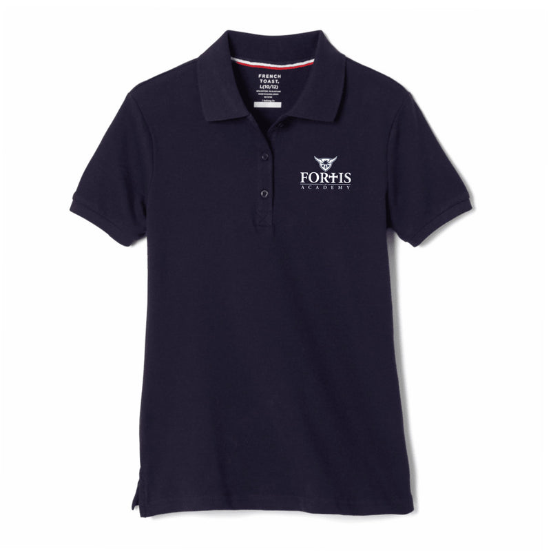 Fortis Academy - Girl's / Young Women's Short Sleeve Stretch Piqué Polos