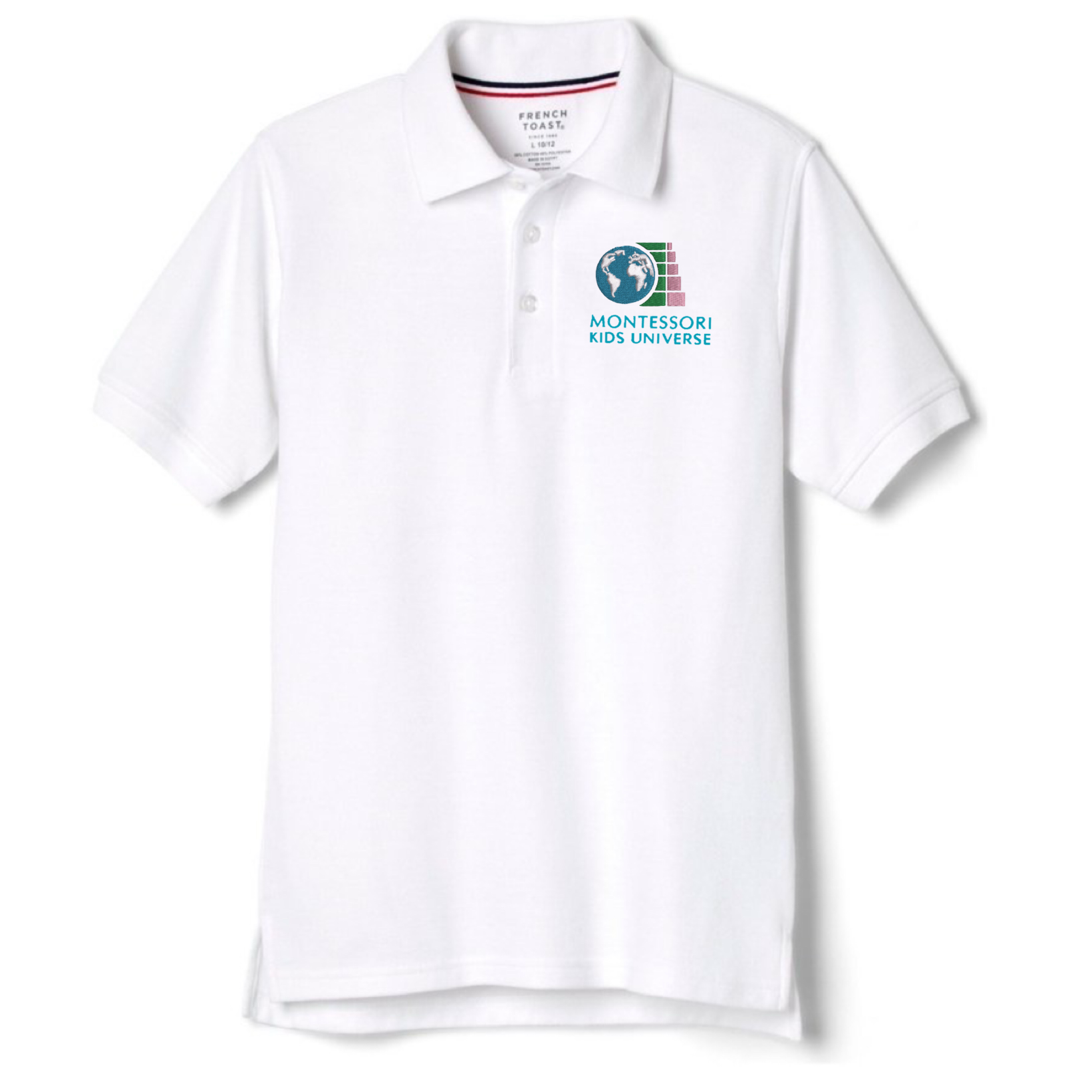 Montessori Kids - Boy's Short Sleeve Pique Polo