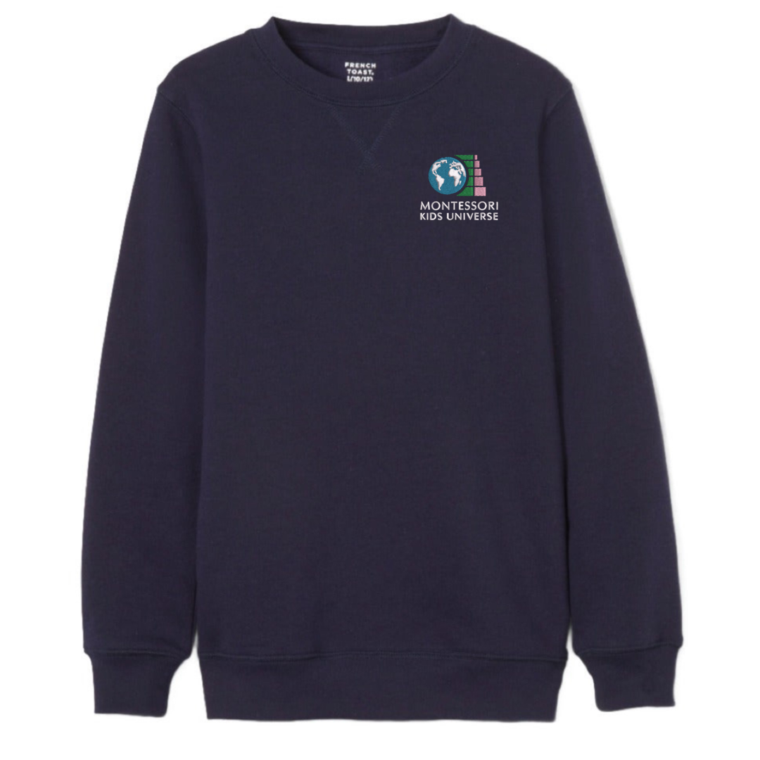Montessori Kids - Co-Ed Fleece Crewneck Sweatshirt - Kids / Adults