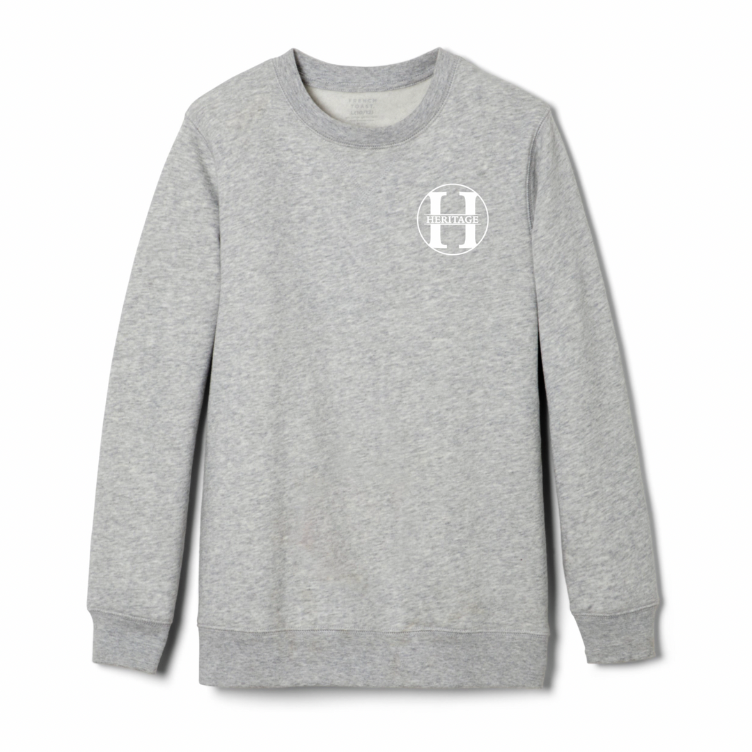 Heritage Baptist - Co-Ed Youth / Adult Fleece Crewneck Sweatshirt