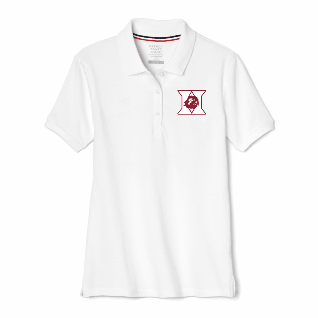 Harvest Christian School - Girl's Short Sleeve Stretch Pique