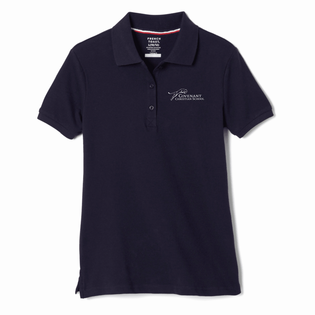 Covenant Christian School - Girl's / Young Women's Short Sleeve Stretch Pique Polos