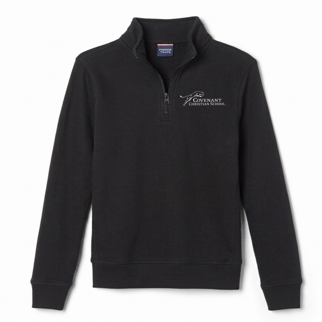 Covenant Christian School -  Youth / Adult Co-Ed 1/4 Zip Sweatshirt