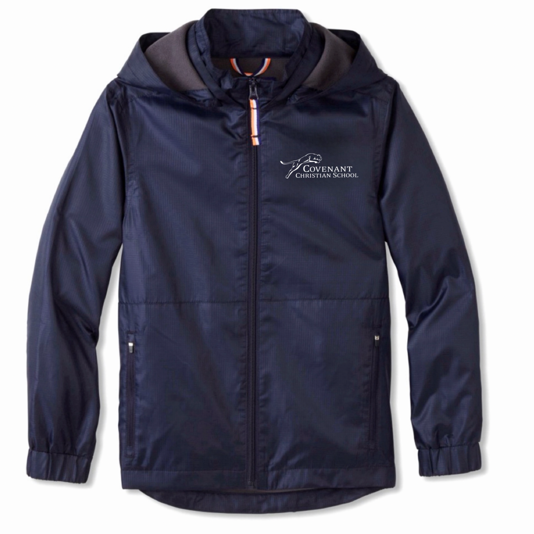 Covenant Christian School - Co-Ed Youth / Adult Removable Hood Jacket