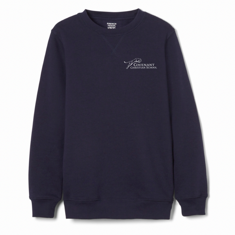 Covenant Christian School - Co-Ed Youth / Adult Fleece Crewneck Sweatshirt