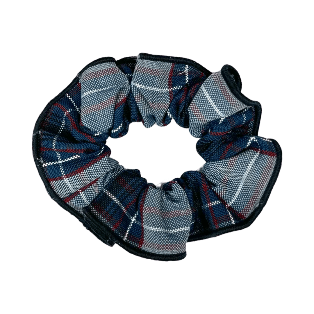 Scrunchie with Merrowed Edge - Plaid P82