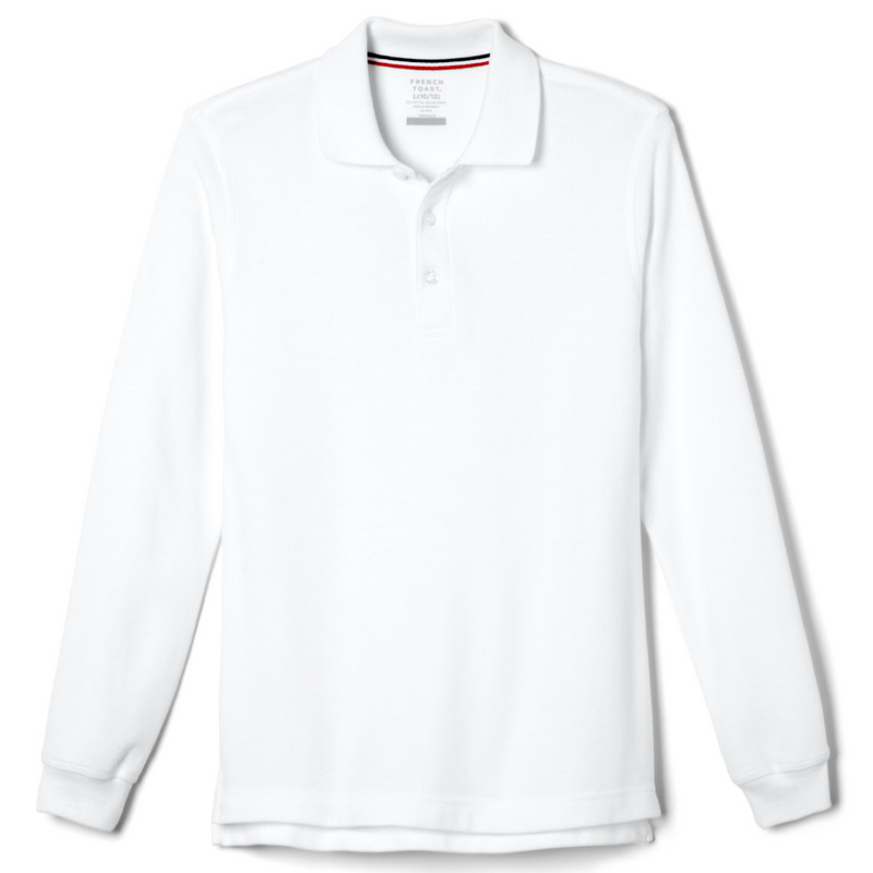 Holy Martyrs  - Co-Ed Youth Long Sleeve Pique Polo