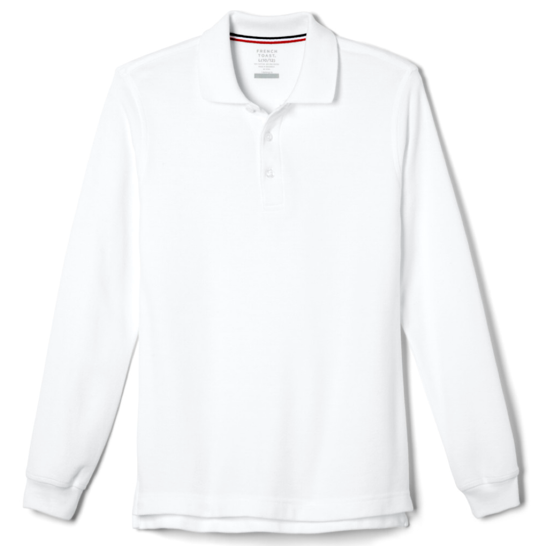 Holy Martyrs  - Co-Ed Youth Long Sleeve Pique Polo