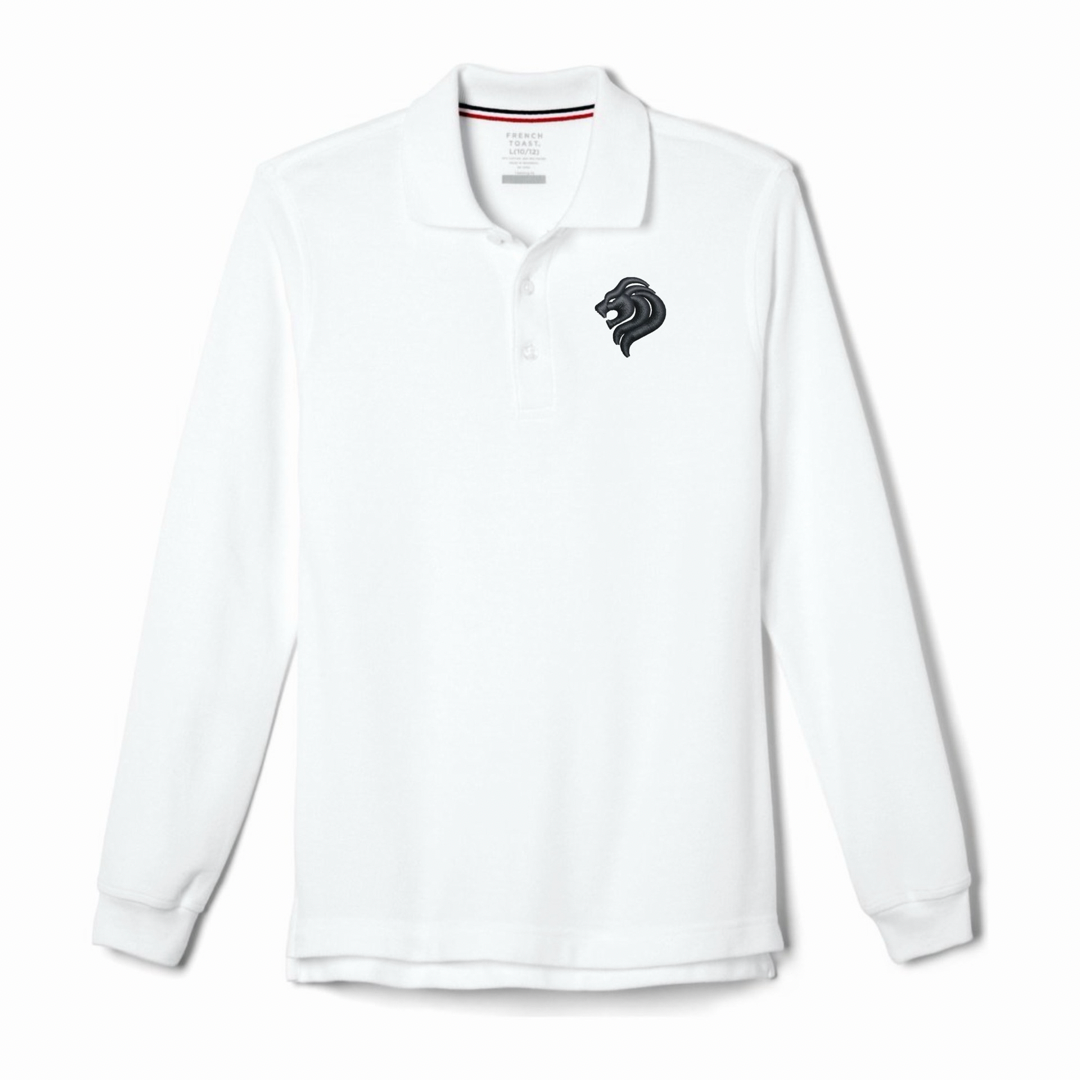 San Diego Jewish Academy - Youth / Adult Co-Ed Long Sleeve Pique Polos