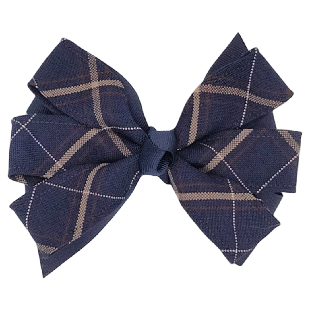 Santa Rosa Academy - Large Pinwheel Bow - P6A