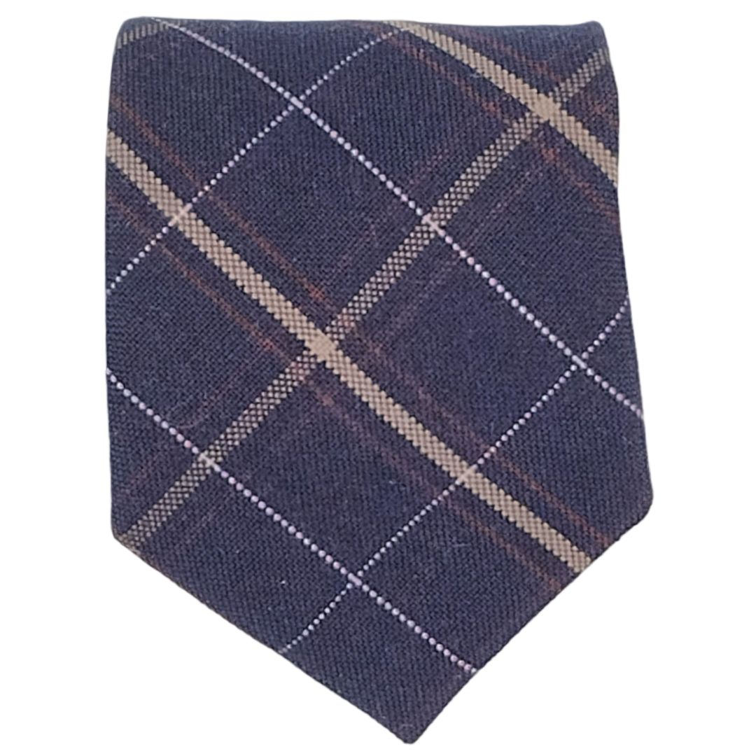 Young Men&#39;s Plaid Men&#39;s 4 in hand Tie - P6A