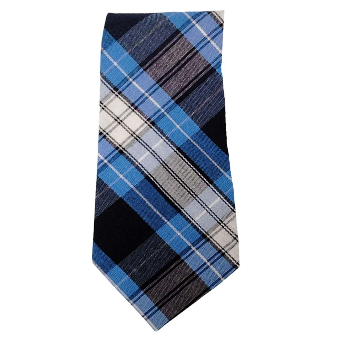 Hope Academy  - Young Men&#39;s Plaid Men&#39;s 4 in hand Tie - P76
