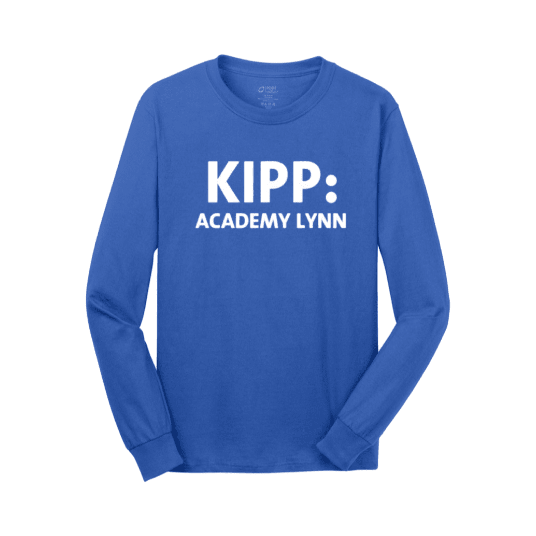 KIPP Academy Lynn  - 5th - 8th Royal Blue Long Sleeve T-Shirt - Kids