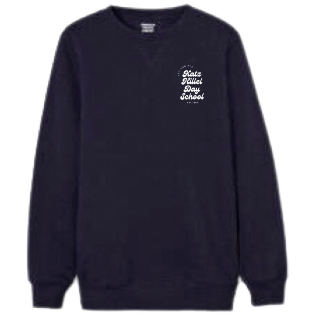 Katz Hillel Day School - Co-Ed Youth / Adult Fleece Crewneck Sweatshirt