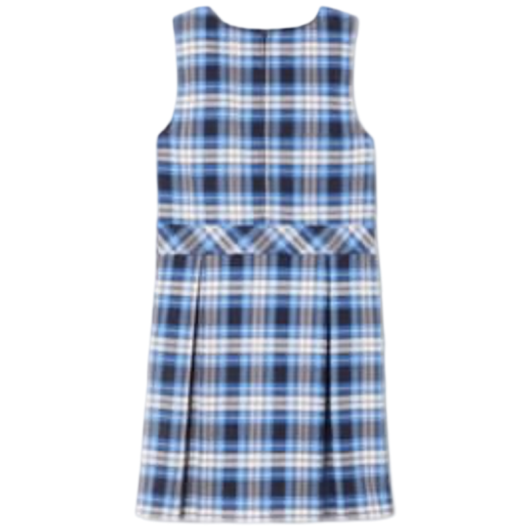 Hope Academy - Girl&#39;s Plaid Box Pleat Jumpers