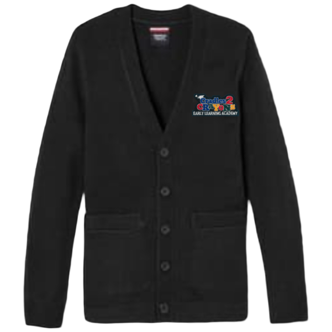 Cradles 2 Crayons - Boy's V-Neck Cardigan Sweater